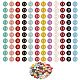 120 pièces 12 couleurs breloques en alliage plaqué or ENAM-SZ0001-64D-8
