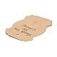 Etiquetas colgantes dúplex de papel DIY-F080-01A-3