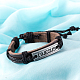 Adjustable Casual Unisex Leather Bracelets BJEW-BB15534-8