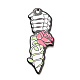 Pendentifs acryliques thème halloween&nbsp;MACR-C021-01A-1