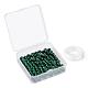 100pcs 8mm perles rondes en malachite naturelle DIY-LS0002-33-7