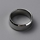Кольца из нержавеющей стали 304 с широким ободком для женщин и мужчин&nbsp;RJEW-WH0009-12C-2