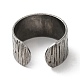 304 Stainless Steel Open Cuff Ring Components STAS-C079-03P-3