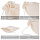 Bolsas de embalaje de arpillera bolsas de lazo ABAG-BC0001-07A-18x13-3