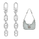 Unicraftale 2 pezzo di estensori per cinturini per borsa a catena a maglia marinara in lega FIND-UN0002-12P-1