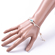 Bracelets de perles tressées réglables BJEW-JB05152-01-5