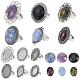 Sunnyclue Kit fai da te per creare anelli con pietre preziose DIY-SC0022-34-1