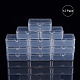 Recipientes de almacenamiento de abalorios de plástico CON-BC0003-11-4