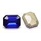 Faceted Rectangle Glass Pointed Back Rhinestone Cabochons RGLA-A017-6x8mm-S06-2