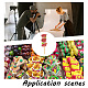 DELORIGIN 8Pcs 8 Style Simulation Food Plastic Model DJEW-DR0001-01-7
