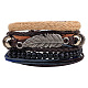 Bracelets de multi-brins BJEW-N0011-011-1