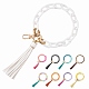 Kettenglied-Armband Schlüsselanhänger HJEW-SW00013-06-1