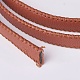 Flat Imitation Leather Cords OCOR-F008-C06-3