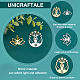Unicraftale 8pcs 4 styles 201 pendentifs en acier inoxydable STAS-UN0033-89-4
