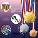 Модная железная вешалка для медалей ODIS-WH0021-129-4
