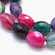 Chapelets de perles en agate veinée de dragon naturelle teinte G-F583-05-3