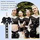 24 portachiavi in poliestere e strass&nbsp;KEYC-TW0001-01-7
