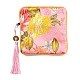 Sacchetti con cerniera per riporre gioielli in tessuto floreale in stile cinese AJEW-D063-01F-3
