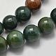 Natural Green Bloodstone Beads Strands G-K208-30-12mm-3