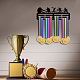 Soporte para colgar medallas de hierro con tema definitivo ODIS-WH0021-532-6