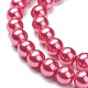 Chapelets de perles en verre nacré HY-XCP0001-05D-02-3