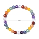 Mixed Gemstone Stretch Bracelets BJEW-Q667-04-2