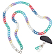 WADORN 50 Inch Acrylic Curb Chain Mobile Strap HJEW-WR0001-10-1
