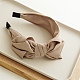 Bowknot Cloth Hair Bands PW-WG56980-01-1