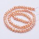 Natural Cultured Freshwater Pearl Beads Strands PEAR-F004-03-02-3