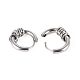 304 Stainless Steel Huggie Hoop Earrings EJEW-JE04192-02-2