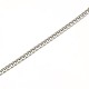304 Stainless Steel Curb Chain Necklace Making X-STAS-A028-N108P-2