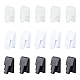 SUPERFINDINGS 30PCS 3 Colors Single Finger Display Plastic Ring Displays 26x16x9.5mm Ring Stand Ring Holder Showcase Stand RDIS-FH0001-01-1