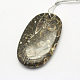 Natural Fossil Pendants G-G694-A-07-2