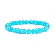 6.5MM Imitation Jade Glass Round Beaded Stretch Bracelet for Women BJEW-JB07658-5