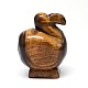 天然宝石3D芸術鳥のホーム画面の装飾  40~42x27~28x51~53mm G-A137-D07-2