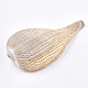 Perles de coquillages en spirale SSHEL-T005-06-3