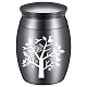 Kit urna per cremazione in lega creatcabin AJEW-CN0001-11J-1