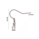 304 Stainless Steel Earring Hooks STAS-S111-001-3