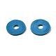 Flat Round Eco-Friendly Handmade Polymer Clay Beads CLAY-R067-12mm-44-6