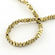 Electroplate Non-magnetic Synthetic Hematite Bead Strands G-S203-08G-2
