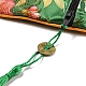 Мешочки на молнии из ткани в китайском стиле с цветочным узором для хранения ювелирных изделий AJEW-D063-01I-4
