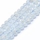 Natürliche Aquamarin Perlen Stränge G-F715-001A-1