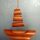 Campanelli eolici in tubo di bambù WICH-PW0001-22-3