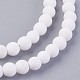 Fili di perline giada bianco naturale G-L492-01-4mm-2