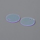 Переливающиеся подвески из пвх с пайетками/блестками PVC-WH0006-01A-2