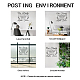 PVC Quotes Wall Sticker DIY-WH0200-056-4