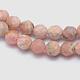Chapelets de perles en rhodochrosite naturelle G-O166-11-6mm-3