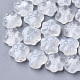 Perles de verre peintes par pulvérisation transparent GGLA-S054-008A-07-1