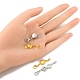 4 Sets 2 Colors Alloy Magnetic Clasps FIND-YWC0003-02-4