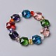 Glass Beads Stretch Bracelets BJEW-JB04239-1